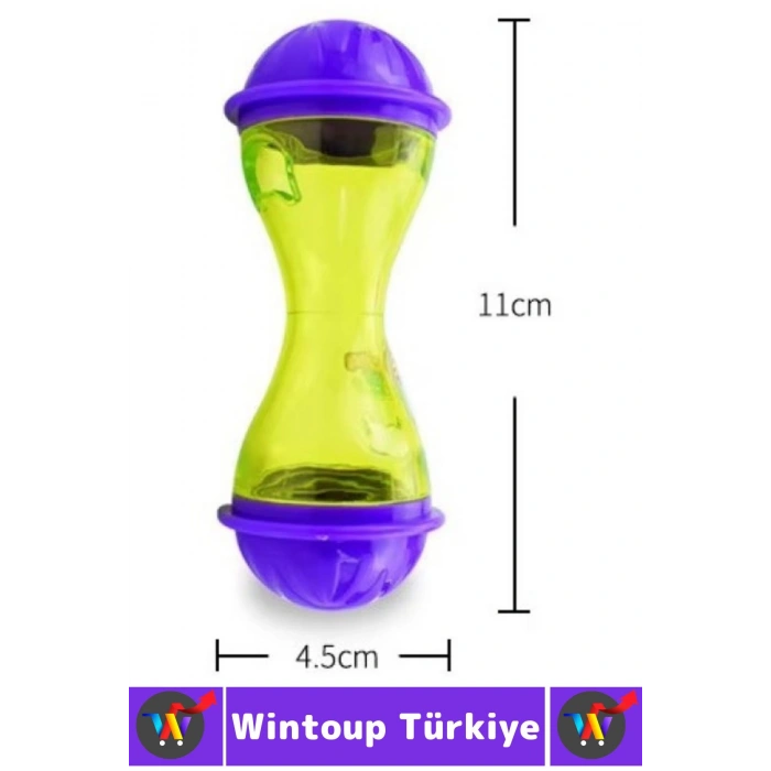 Evcil Hayvan Kedi Avlanma İçgüdüsü Geliştiren Eğlenceli İnteraktif Kedi Ödül Mamalı Oyuncak