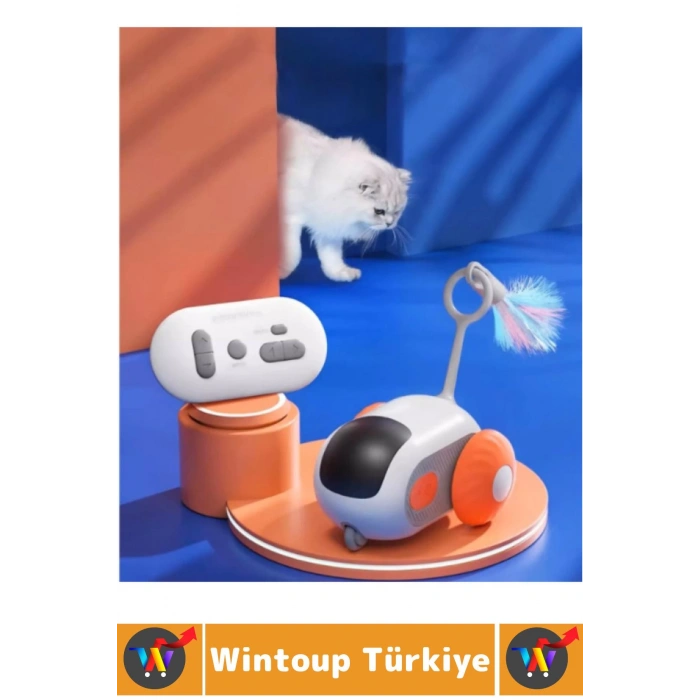 Evcil Hayvan Kedi Fiziksel Gelişm İlgi Çekici Eğlenceli Şarjlı Uzaktan Kumandalı Robot Kedi Oyuncağı