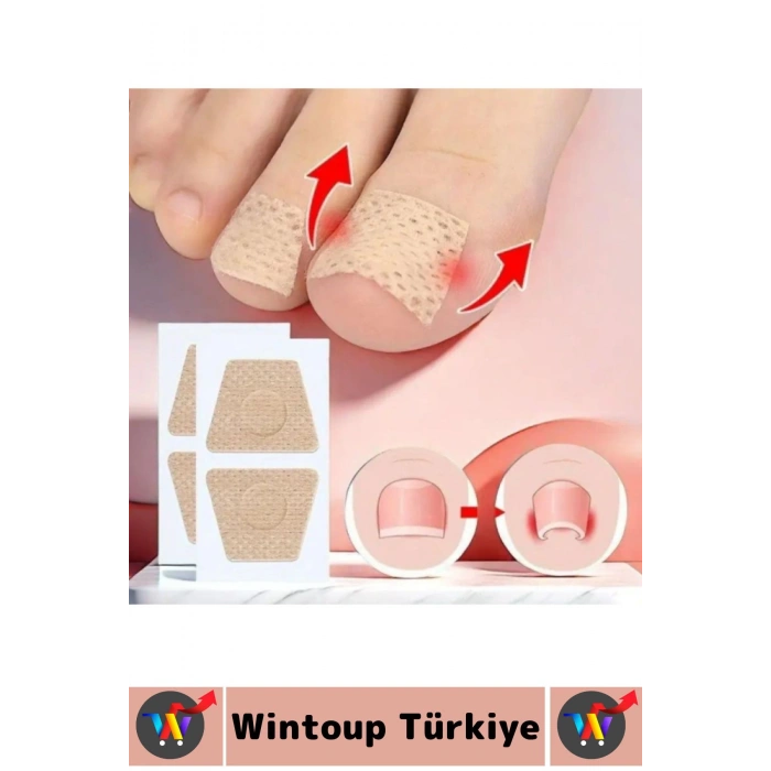 Hasarlı Tırnak Bakım Canlandırma Güçlendirme Sağlıklı Görünüm Tırnak Bakım Onarım Yaması 2 Adet