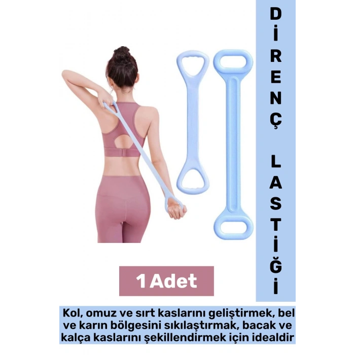 Başlangıç Profesyonel Seviye Bacak Omuz Sırt Esneme Yoga Pilates Orta Sert Egzersiz Direnç Lastiği