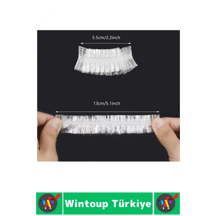 Yetişkin Çocuk Kullanım Banyo Deniz Havuz Yüzme Su Kaçma Önleyen Koruyucu Esnek Kulak Bonesi 100 Adt