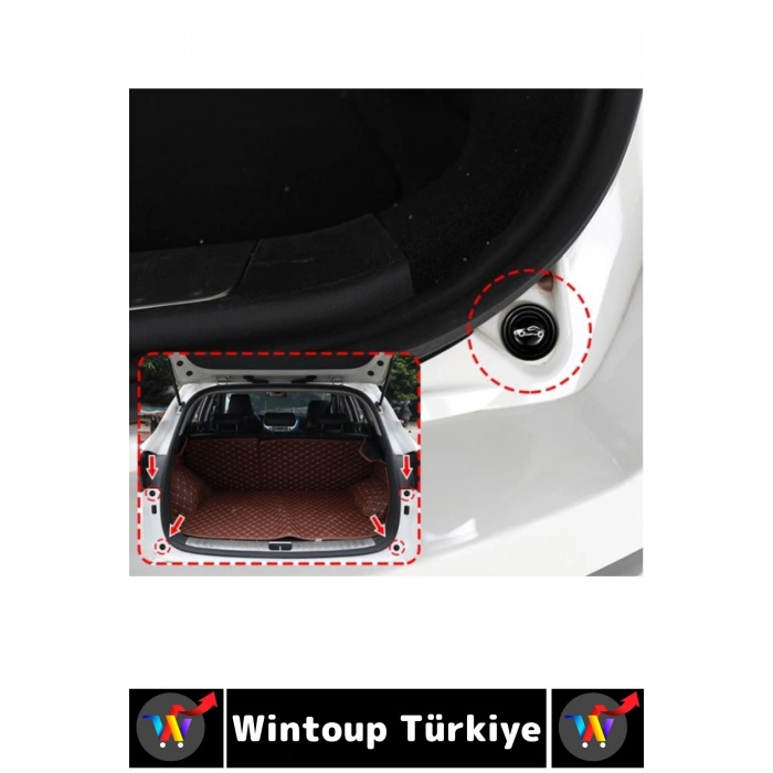 Kendinden Güçlü Yapışkanlı Çarpışma Aşınma Çizik Darbe Gürültü Önleyen Oto Kapı Koruyucu Ped 10 Adet