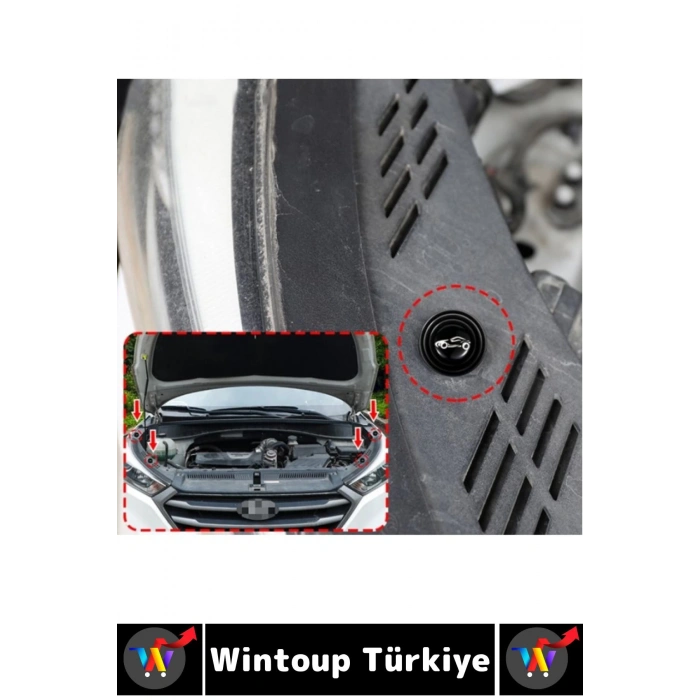 Kendinden Güçlü Yapışkanlı Çarpışma Aşınma Çizik Darbe Gürültü Önleyen Oto Kapı Koruyucu Ped 10 Adet