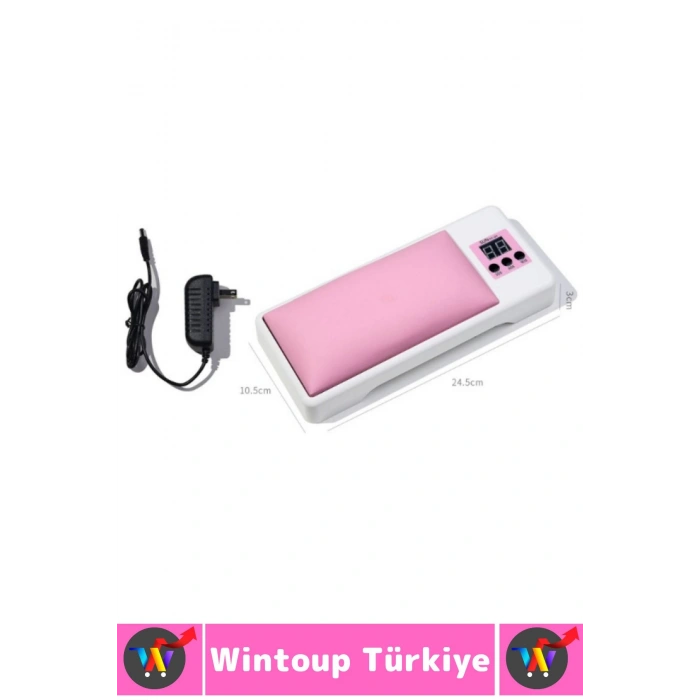 Konforlu Profesyonel Ev Kullanım Hızlı Etki Dijital Ekran 3 Zaman Ayarlı El Yastıklı UV Oje Kurutucu