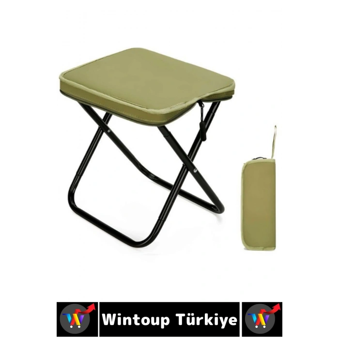 Premium Seyahat Kamp Piknik Balık Outdoor Dayanıklı Gövde Çanta Boy Katlanabilir Çanta Tabure 4 Adet