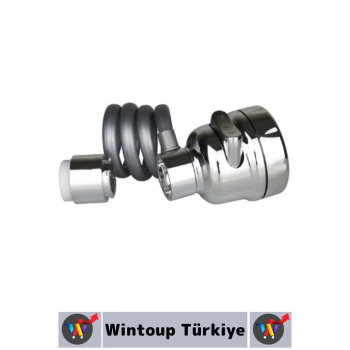 Yüksek Kaliteli Su Tasarruflu Esnek Hortumlu 3 Fonksiyonlu Uzatılabilir Hortumlu Musluk Başlığı