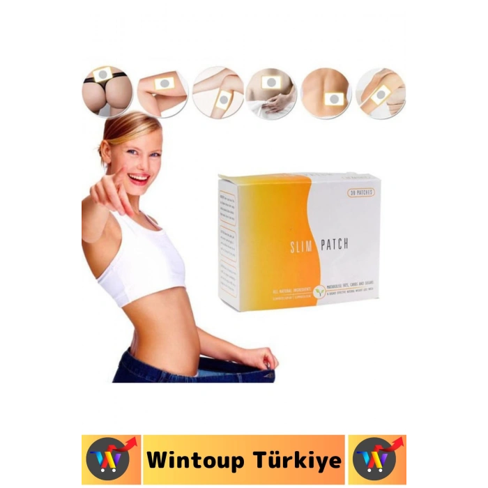 Metabolizma Hızlandıran İştah Azaltıcı Tokluk Hissi Veren Kalori Yaktıran Göbek Bandı 30 Adet