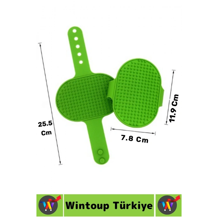 Ergonomik Evcil Hayvan Yumuşak Esnek Zararsz Masaj Pet Kedi Köpek Silikon Tüy Toplama Yıkama Fırçası