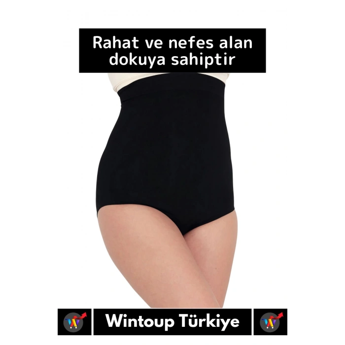 Özel İz Göstermez Kayma Önleyici Silikonlu Toparlayıcı Etkili Masaj Özellikli Yüksek Bel Slip Korse