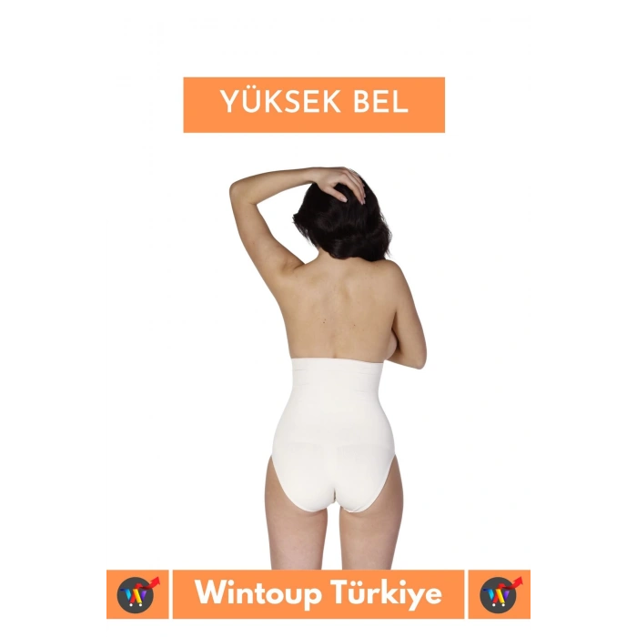 Özel İz Göstermez Kayma Önleyici Silikonlu Toparlayıcı Etkili Masaj Özellikli Yüksek Bel Slip Korse