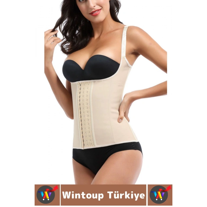 Özel Üretim Vücut Şekillendiren Toparlayan İncelten Ağrı Azaltan Ter Emici Kadın Askılı LATEX KORSE