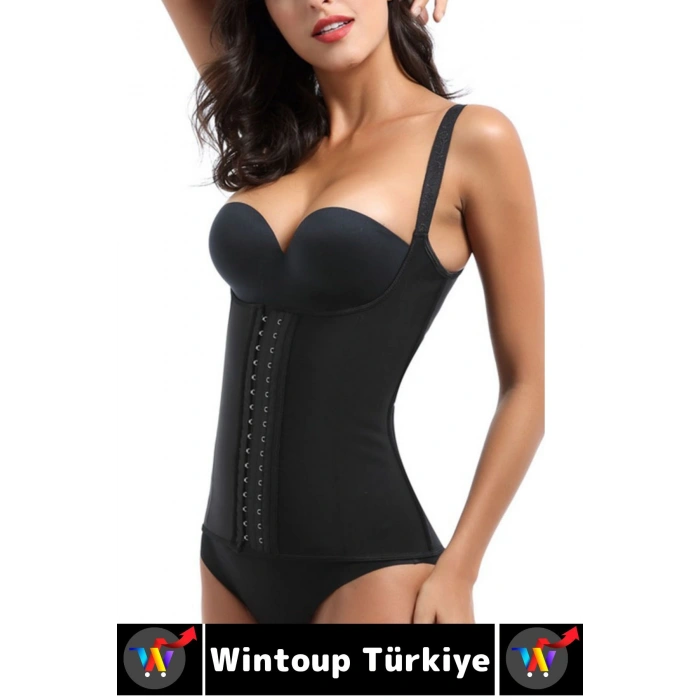Özel Üretim Vücut Şekillendiren Toparlayan İncelten Ağrı Azaltan Ter Emici Kadın Askılı LATEX KORSE