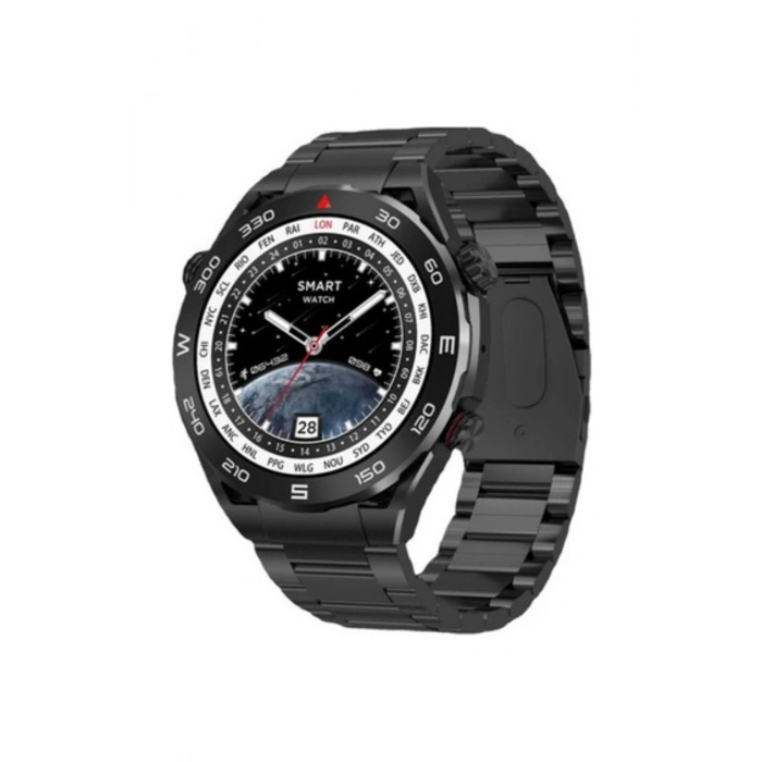 SK 4 Ultimate Amoled Ekran 49 Mm 1.62 Inch BT Call/Bildirim/NFC/GPSAkıllı Saat 2 Strap