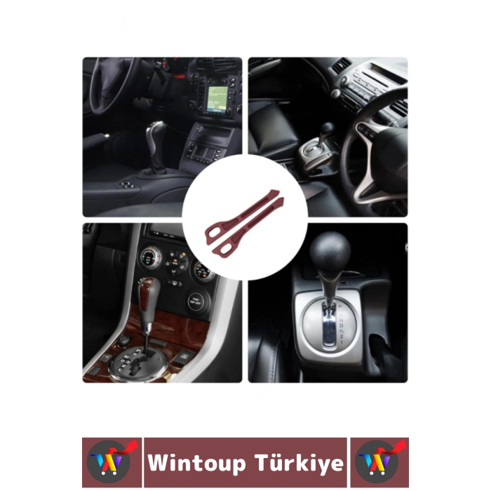 Dayanıklı Esnek Montaj Gerektirmez Telefon Anahtar Küçük Eşya Düzenleyici Araç İçi Organizer Bordo