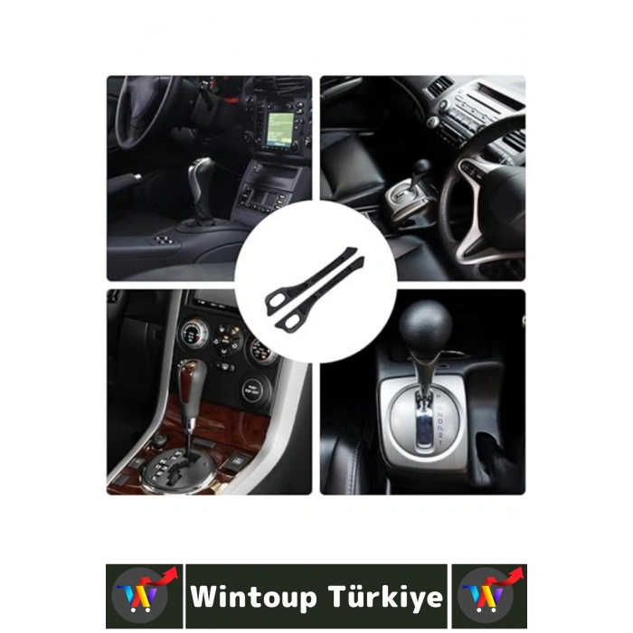 Dayanıklı Esnek Montaj Gerektirmez Telefon Anahtar Küçük Eşya Düzenleyici Araç İçi Organizer Siyah