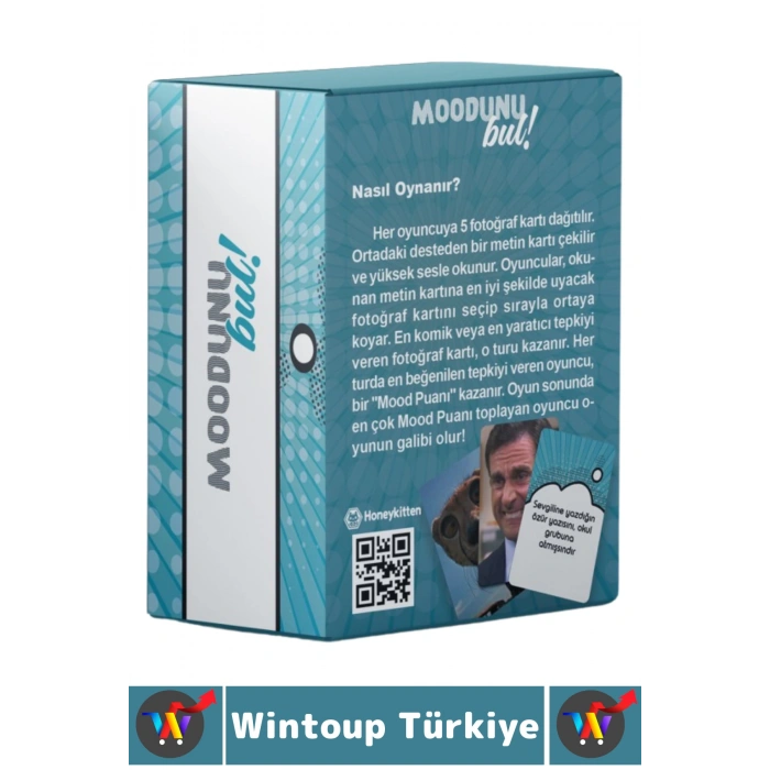 Eğlenceli Genç Yetişkin Arkadaş Yılbaşı Sosyalleşme Özel Gün Moodunu Bul-Mood Oyun Kartları 200 Kart