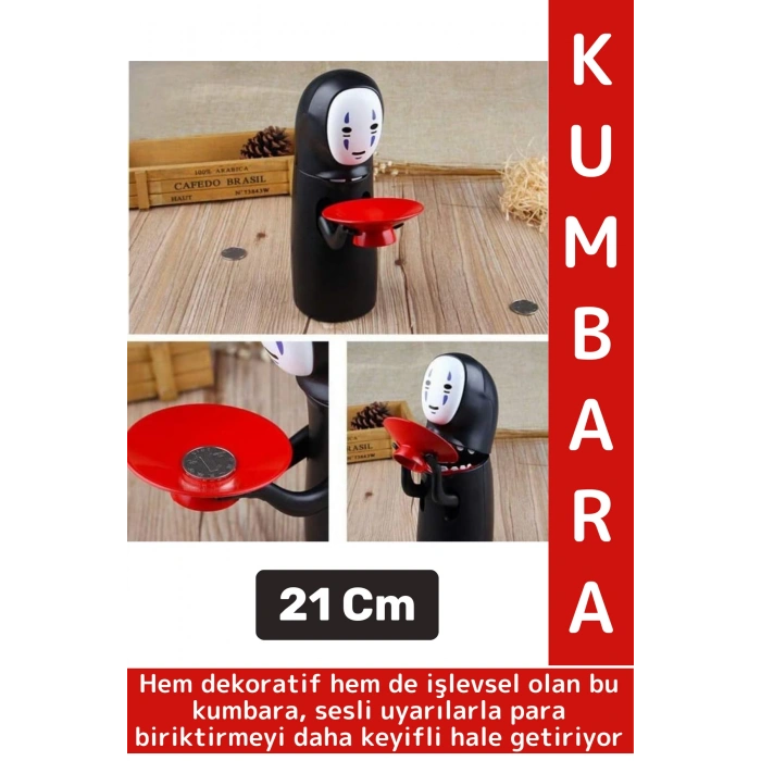 Dekoratif Hediye Eğlenceli Çocuk Genç Para Biriktirme Alışkanlığı Kazandıran Sesli Efektli Kumbara