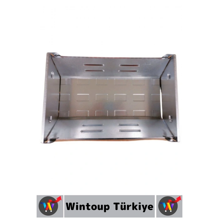 Kompakt Kamp Piknik Outdoor Bahçe Balkon Pratik Taşıma Kollu Katlanabilir Mangal 20 X 41 X 27 Cm