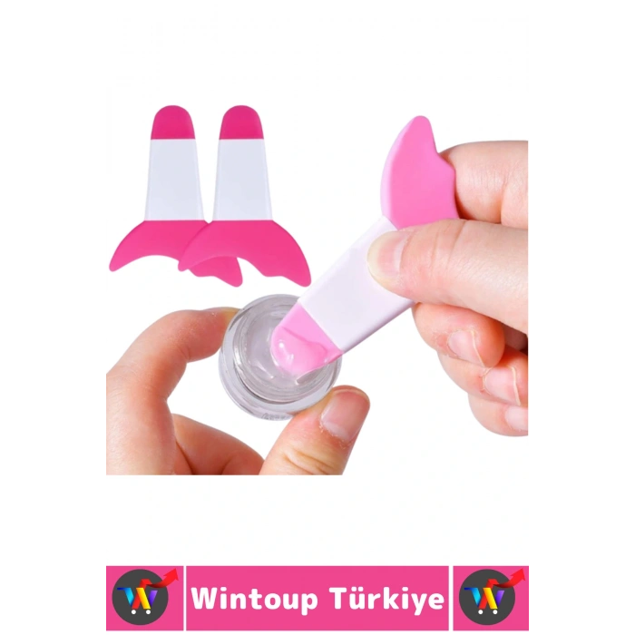 Kompakt Makyaj Hatası Önleyen Maskara Eyeliner Kolaylaştıran Yumuşak Silikon Göz Makyajı Yardımcısı