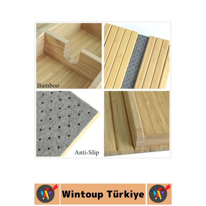 Premium Dayanıklı Pratik Yan Sehpa Çok Şık Doğal Görünüm Ahşap Katlanabilir Koltuk Kanepe Tepsisi