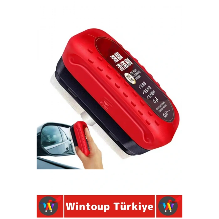 Ergonomik Ön Yan İç Ayna Banyo Düz Zemin Cam Sis Buğu Engelleyici Araç Yağ Filmi Temizleme Süngeri