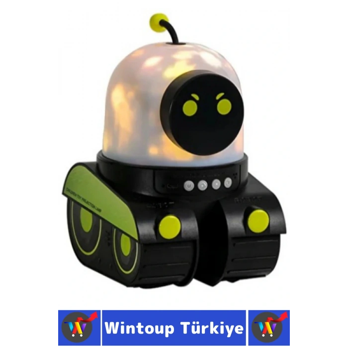 Dekoratif Gezegen Hayvan Özel Gün 21 Farklı 3D Film Çocuk Bebek Odası Robot Projektör Gece Lambası