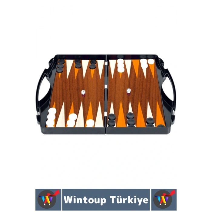 Eğlenceli Çocuk Yetişkin Aile Okul Eğitici Taşıma Çantalı Tavla Satranç Dama 3 in 1 Özel Oyun Seti