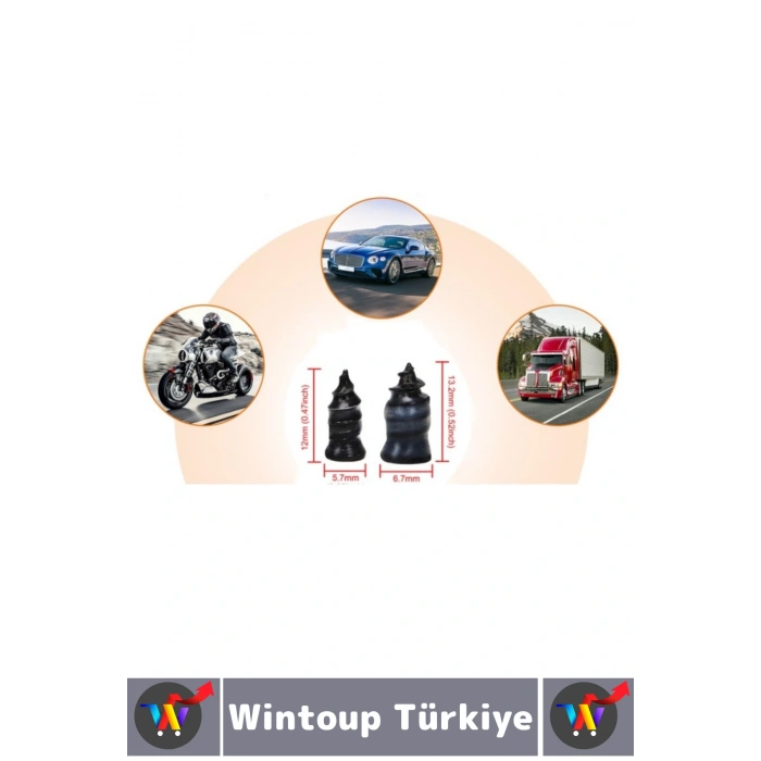 Kompakt Motosiklet Otomobil Acil Durum Tamirat Lastik Tamir Kiti Kauçuk 0.1-5 Mm Vida Seti 10 Parça