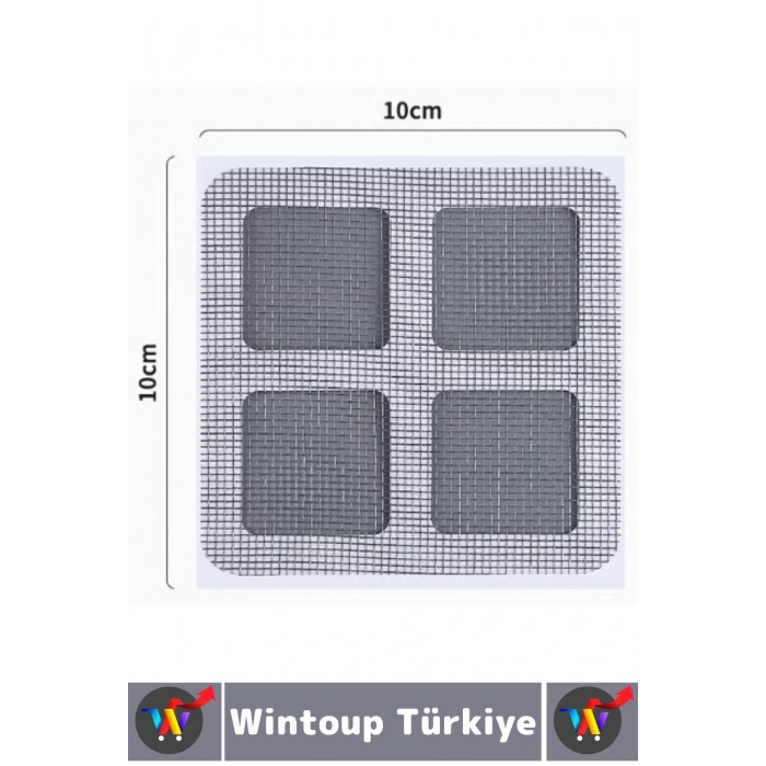 Kendinden Yapışkanlı Koku Önleyici Banyo Lavabo Gider Süzgeci Sineklik Onarım Tamir Kiti 50 Adet