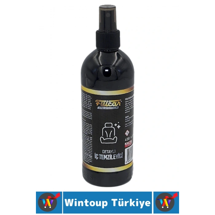 Premium Otomobil Koltuk Tavan Zemin Kir Leke Derin Detaylı Temizlik Araç İçi Temizleyici 410 ML