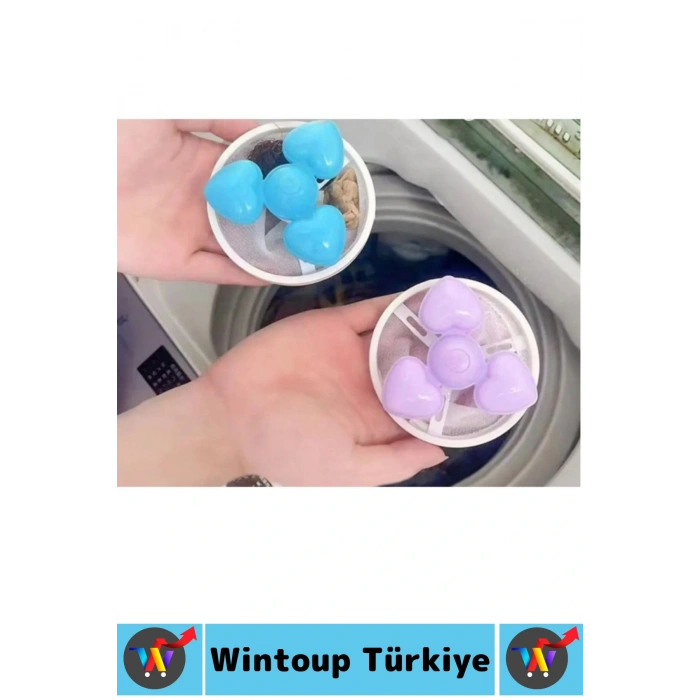 Çamaşır Makinesi Temizlenebilir Tekrar Kullanılabilir Yüzen Tüy Toz Kıl Saç Toplayıcı Filtre 2 Adet