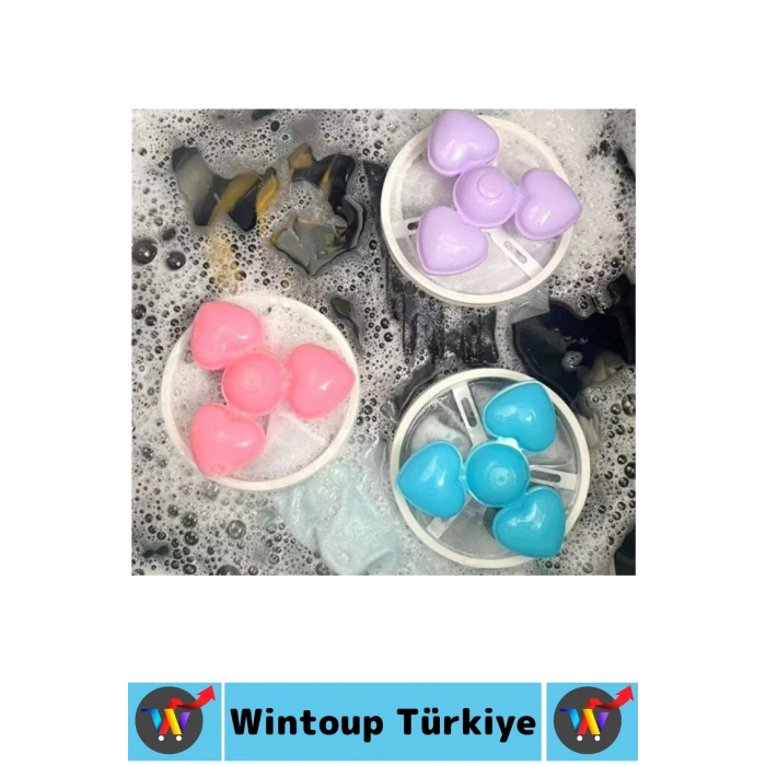 Çamaşır Makinesi Temizlenebilir Tekrar Kullanılabilir Yüzen Tüy Toz Kıl Saç Toplayıcı Filtre 4 Adet