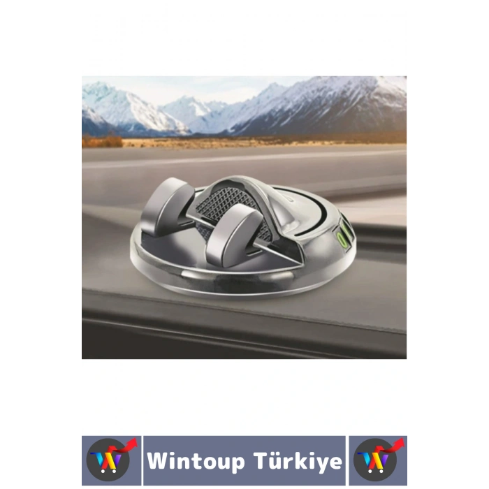 Premium Güçlü Tutuş Oto Organizer 360° Dönebilen Yapışkanlı Numaratörlü Araç İçi Telefon Tutucu