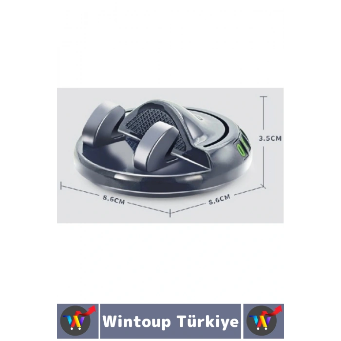 Premium Güçlü Tutuş Oto Organizer 360° Dönebilen Yapışkanlı Numaratörlü Araç İçi Telefon Tutucu