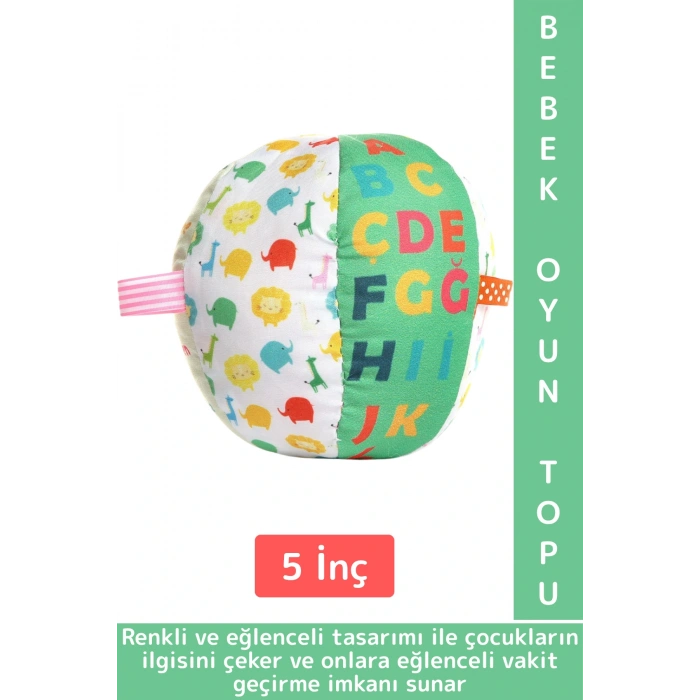 Eğlenceli İlgi Çekici Motor Beceri Koordinasyon Geliştiren Okul Öncesi Çocuk Bebek Eğitici Oyun Topu