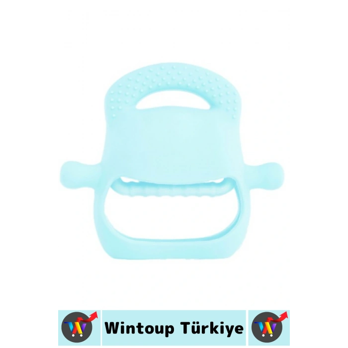 Gıda Sınıfı BPA Free Bebek Parmak Emme Alışkanlığı Azaltan Masaj Etkili Yumuşak Silikon Diş Kaşıyıcı