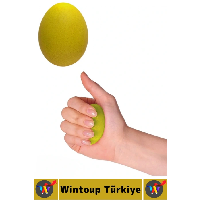 Ergonomik Stres Egzersiz Rehabilitasyon Fizyoterapi Esnek Silikon El Bilek Parmak Güçlendirme Topu