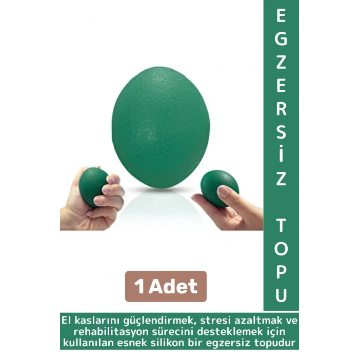 Ergonomik Stres Egzersiz Rehabilitasyon Fizyoterapi Esnek Silikon El Bilek Parmak Güçlendirme Topu