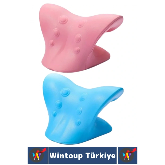 Premium Boyun Omuz Sırt Sertlik Gerginlik Ağrı Azaltan Gevşetici Rahatlatıcı Yastık 20 X 15 X 12 Cm