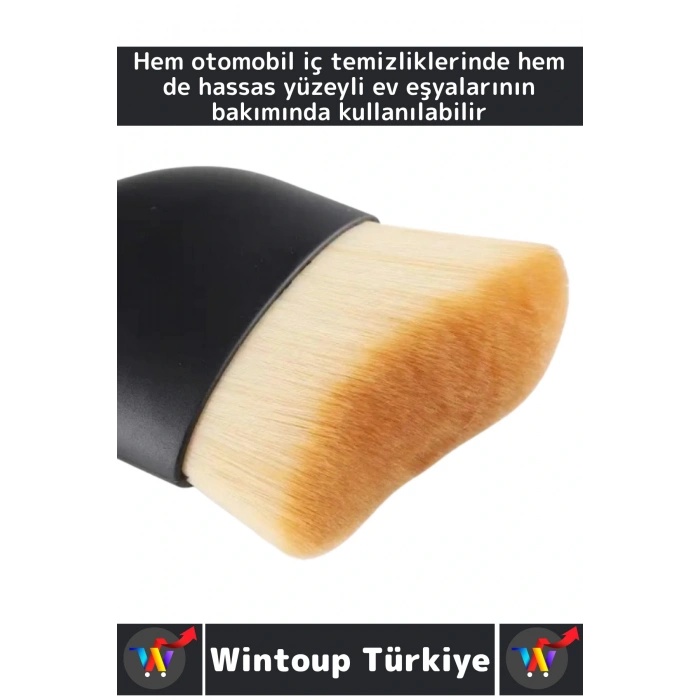 Ergonomik Ev Oto Klima Direksiyon Panel İç Bakım Koruma Yumuşak Kıllı Araba Detay Temizlik Fırçası