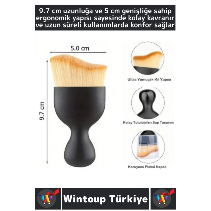 Ergonomik Ev Oto Klima Direksiyon Panel İç Bakım Koruma Yumuşak Kıllı Araba Detay Temizlik Fırçası