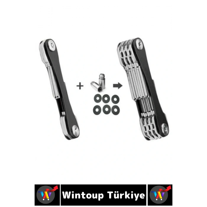 Kompakt Ses Çıkarmaz Karışıklık Önleyen USB Bıçak Şişe Açacağı Pratik Akıllı Anahtarlık Düzenleyici