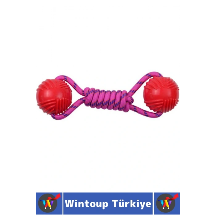 Evcil Hayvan Ağız Diş Sağlığı Kaşıma Çiğneme Temizleme Eğlenceli Vakit Kauçuk Top Köpek Oyuncağı