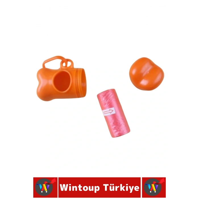 Evcil Hayvan Tasma Kemer Asılabilir Pratik Kedi Köpek Hijyenik Dışkı Poşet Çanta 15li Poşet Hediye