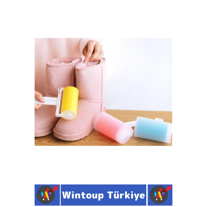 Uzun Ömürlü Pratik Kolay Temizlik Halı Koltuk Evcil Hayvan Kedi Köpek Kıl Tüy Kir Toz Toplama Rulosu