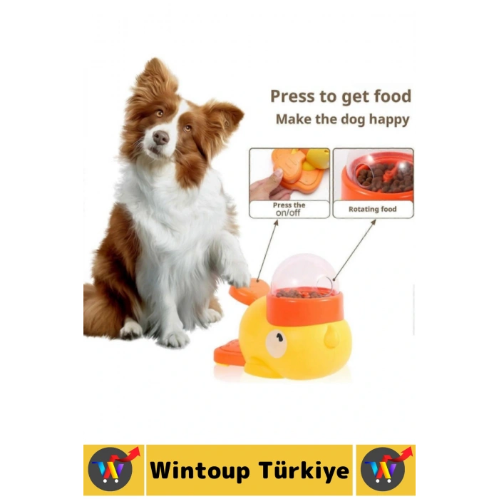 Pet İlgi Çekici Zihinsel Gelişim Yavaş Yeme Alışkanlığı İnteraktif Kedi Köpek Ödül Maması Oyuncağı