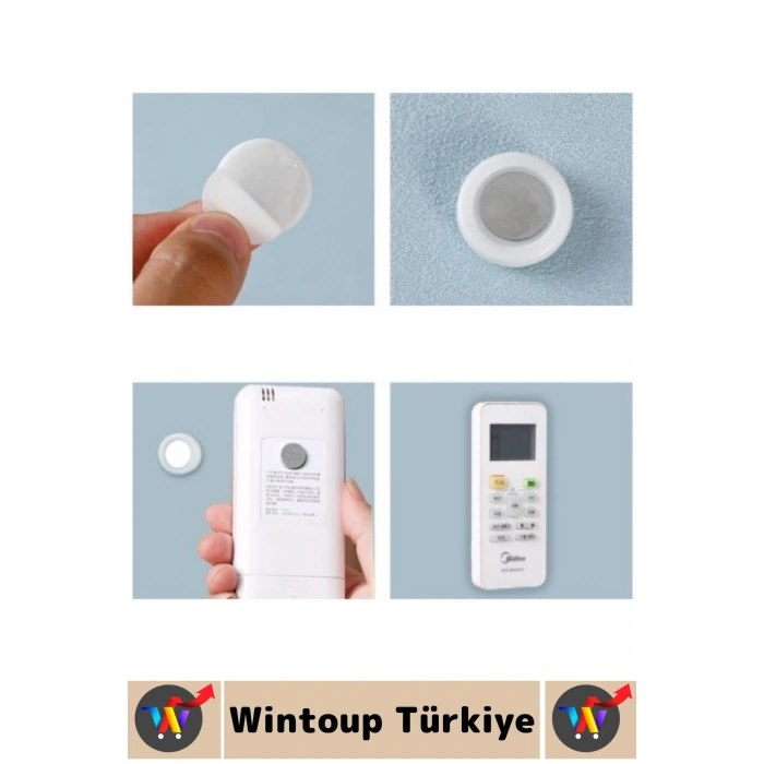 Kendinden Güçlü Yapışkanlı Ev Ofis Kumanda Telefon Model Küçük Eşya Çok Amaçlı Mıknatıslı Tutucu