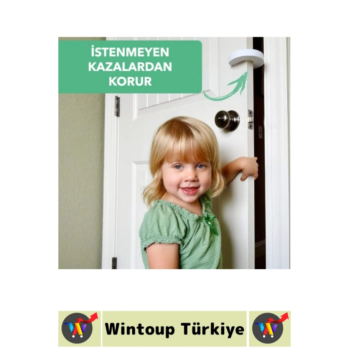 Dayanıklı Esnek Ev Çocuk Odası Çekmece Dolap Çarpma Darbe Gürültü Önleyici Köpük Kapı Stoperi 4 Adet