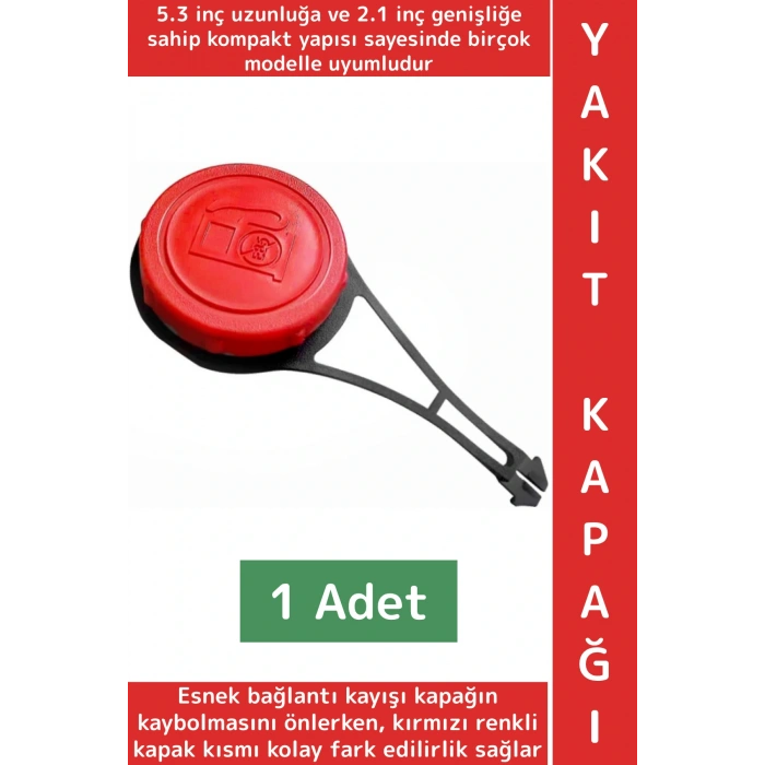 Premium Araç Bakım Yüksek Sıcaklık Yağ Buhara Dayanıklı 5.3 - 2.1 İnç Uyumlu Oto Yakıt Deposu Kapağı