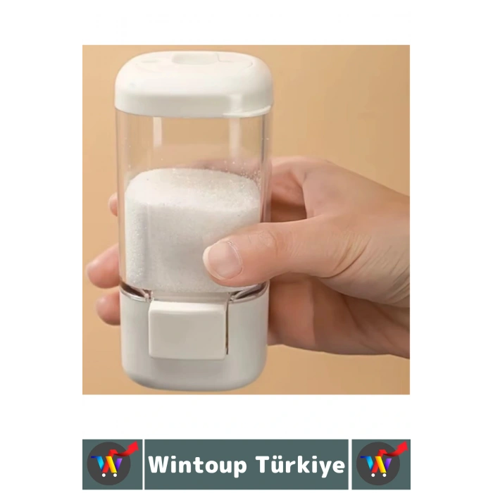 Kompakt Kolay Temizlenir Nem Önleyen Kapak Sistemi Ergonomik Tutuş Çok Şık Pratik Basmalı Baharatlık